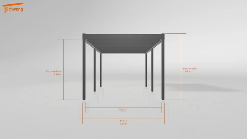 #AT Schweng Flachdachcarport C600 (ID 33pw5x) #MTG