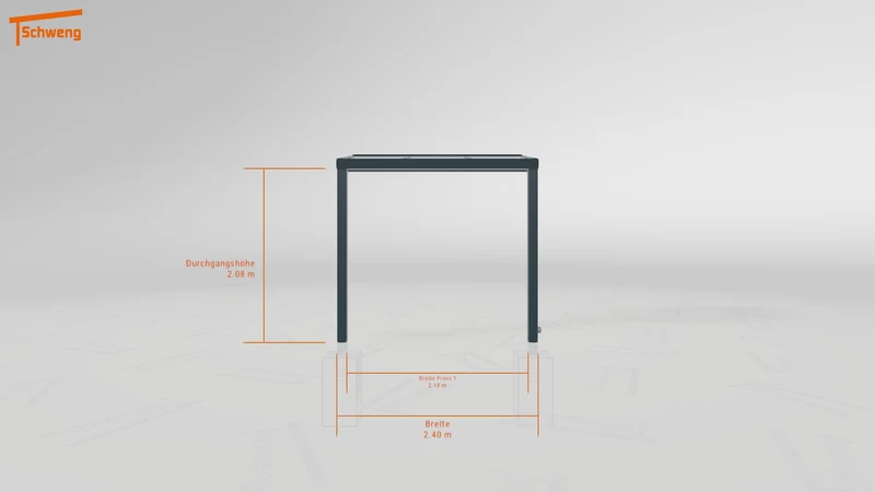 #DE Schweng Terrassenüberdachung S350 (ID rjrw8m)