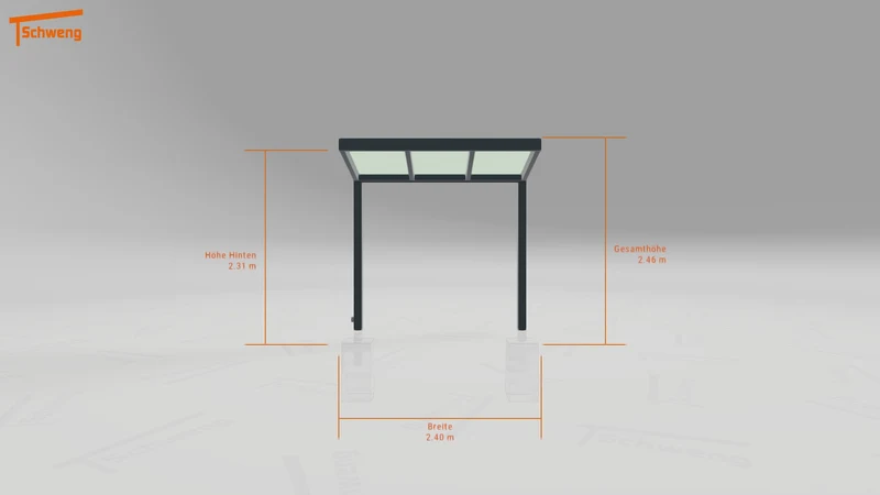 #DE Schweng Terrassenüberdachung S350 (ID rjrw8m)