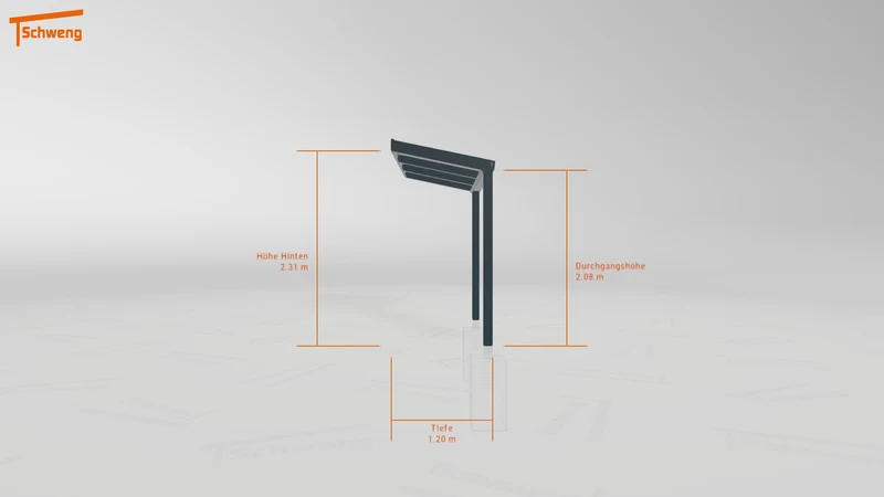 #DE Schweng Terrassenüberdachung S350 (ID rjrw8m)