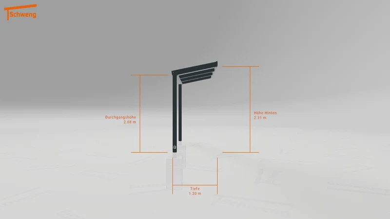 #DE Schweng Terrassenüberdachung S350 (ID rjrw8m)