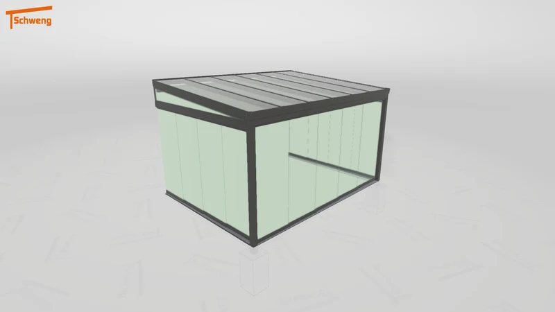 #DE Schweng Terrassenüberdachung S400 (ID pbqrjk)