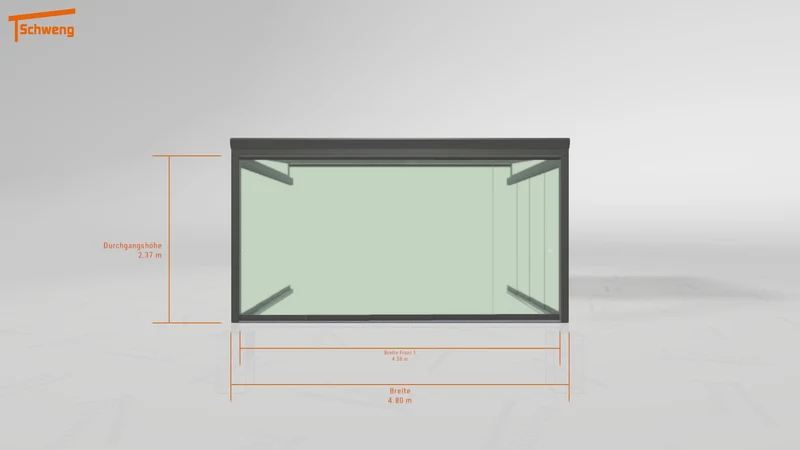 #DE Schweng Terrassenüberdachung S400 (ID pbqrjk)