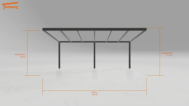 #DE Schweng Pultdachcarport S350 (ID k2rpyk) #MTG