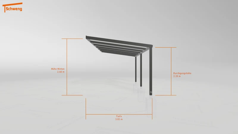 #DE Schweng Pultdachcarport S350 (ID k2rpyk) #MTG