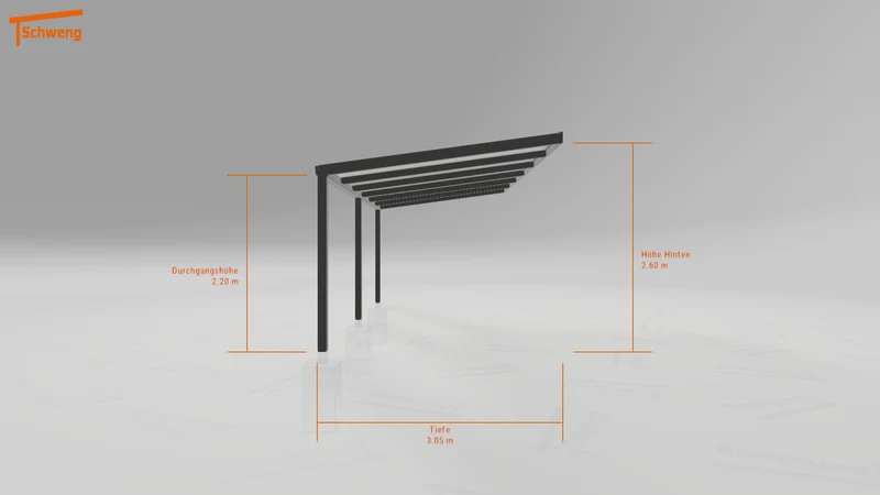#DE Schweng Pultdachcarport S350 (ID k2rpyk) #MTG
