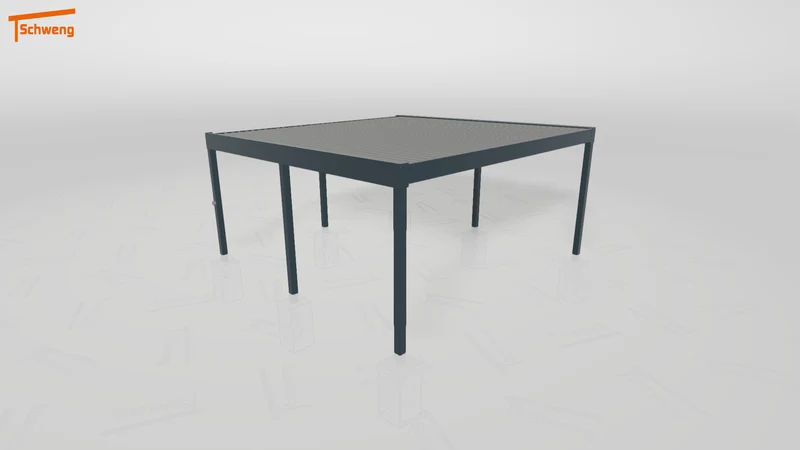 #DE Schweng Flachdachcarport C600 (ID jjrb3y)