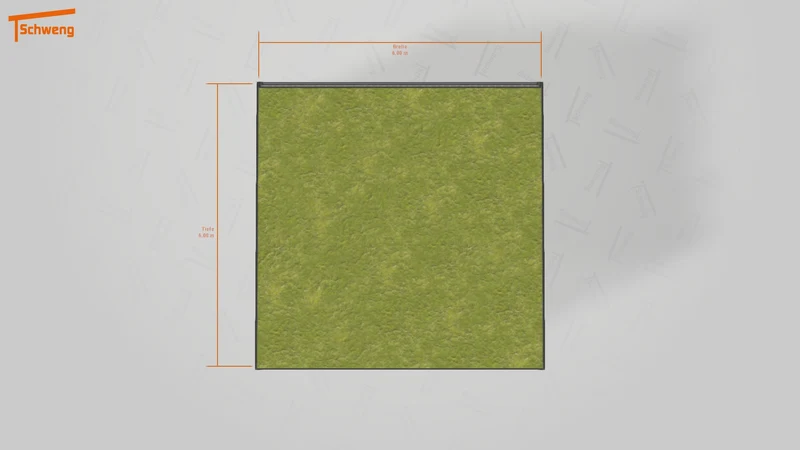 #DE Schweng Flachdachcarport C600+ (ID 775vvq)