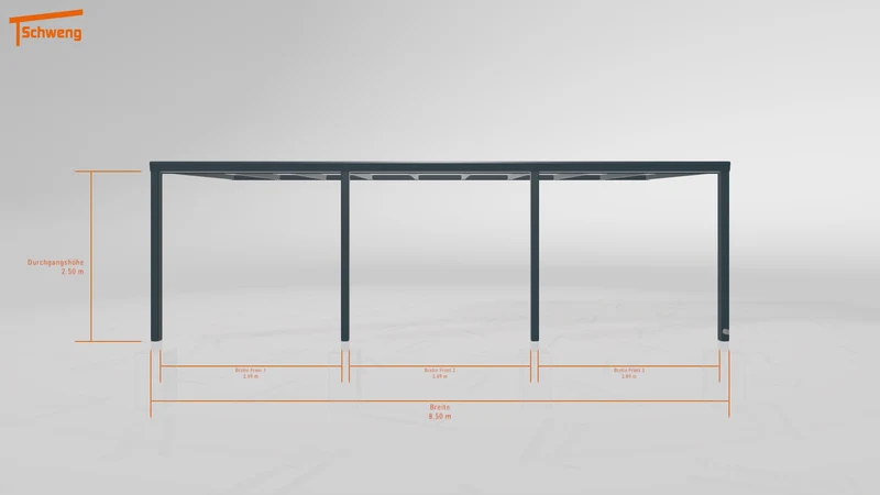 #DE Schweng Terrassenüberdachung S400 (ID yg7b9z)