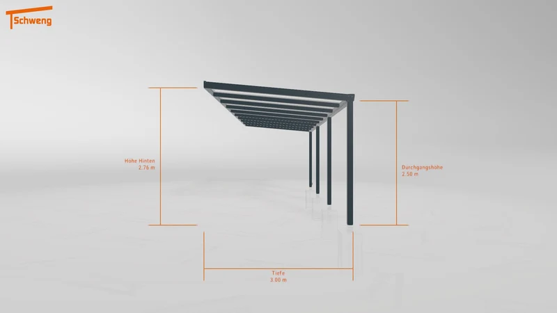 #DE Schweng Terrassenüberdachung S400 (ID yg7b9z)