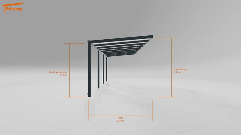 #DE Schweng Terrassenüberdachung S400 (ID yg7b9z)