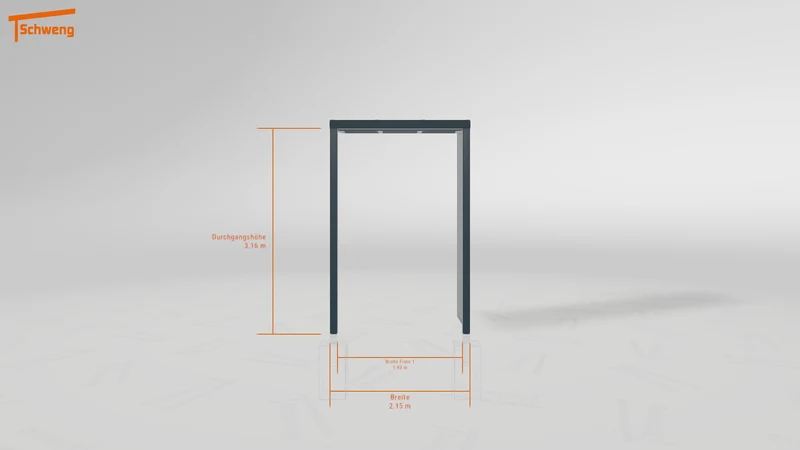 #DE Schweng Terrassenüberdachung S350 (ID w3yggy)