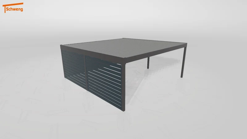 #DE Schweng Flachdachcarport C600+ (ID pbqzz4) #MTG