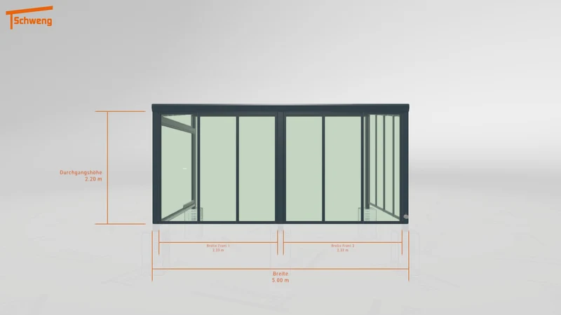 #DE Schweng Terrassenüberdachung S400 (ID zbxqqm)