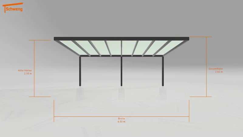 #DE Schweng Terrassenüberdachung S400 (ID 5m9vyv)