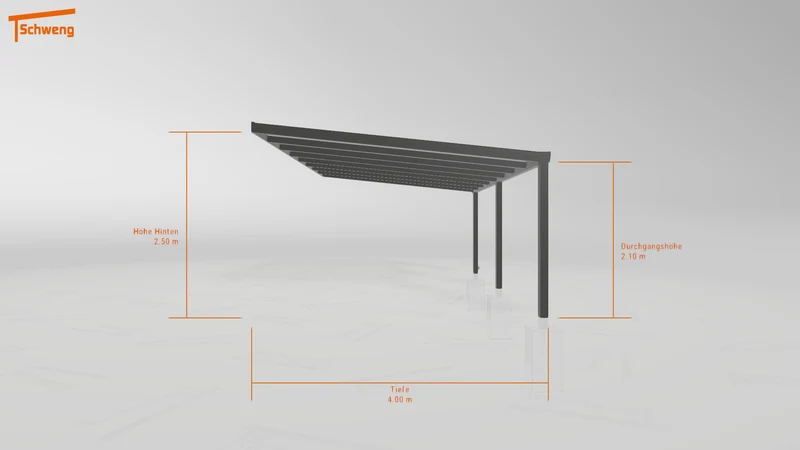 #DE Schweng Terrassenüberdachung S400 (ID 5m9vyv)