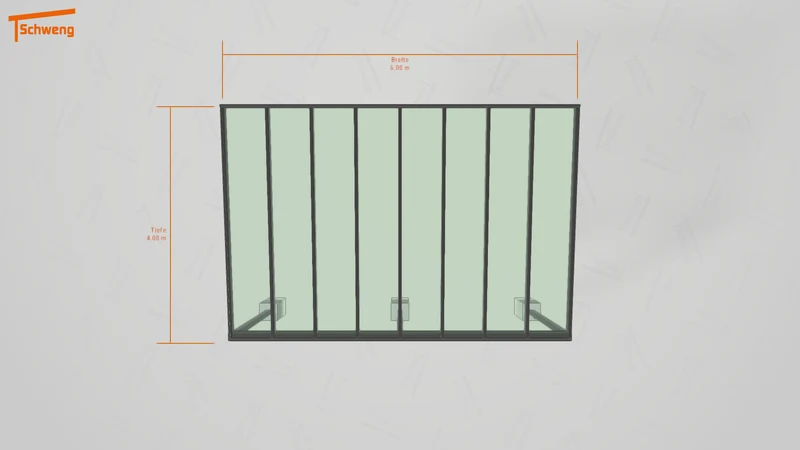 #DE Schweng Terrassenüberdachung S400 (ID 5m9vyv)