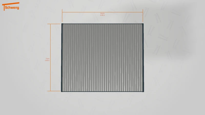 #DE Schweng Flachdachcarport C600+ (ID yg79pv) #MTG