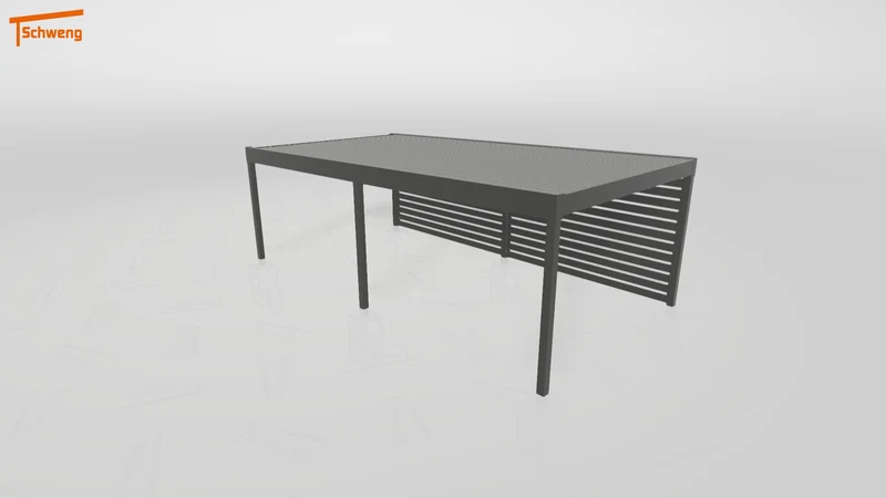 #DE Schweng Flachdachcarport C600 (ID g7p3mb) #MTG