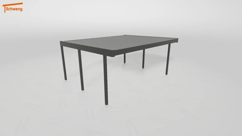 #DE Schweng Flachdachcarport C600+ (ID x75kvb) #MTG