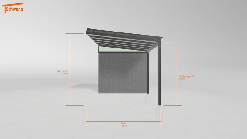 #DE Schweng Terrassenüberdachung S400 (ID dvzw72)