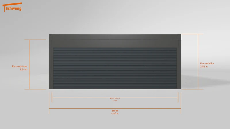 #DE Schweng Flachdachcarport C600 (ID g7pbkn) #MTG
