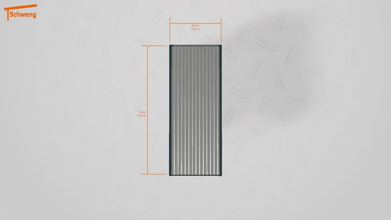 #DE Schweng Flachdachcarport C600 (ID bkj843)