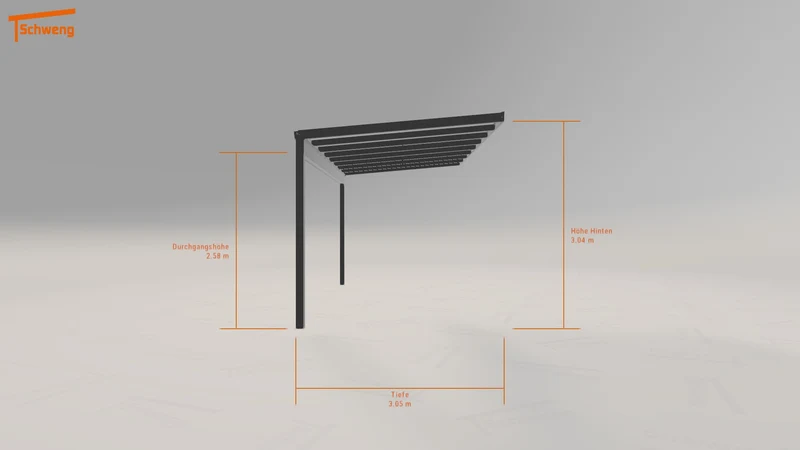 #DE Schweng Pultdachcarport S350 (ID mj5439) #MTG