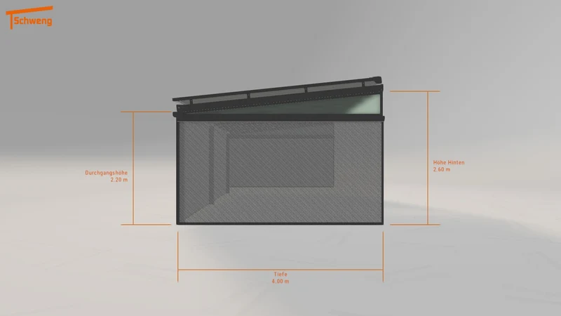 #DE Schweng Terrassenüberdachung S400 (ID 85dxrr)