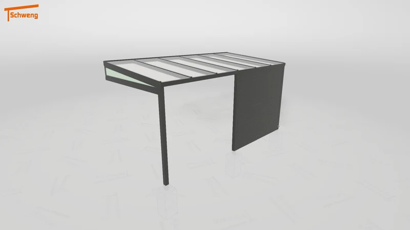 #CH Schweng Pultdachcarport S350 (ID g7pqjr) #MTG