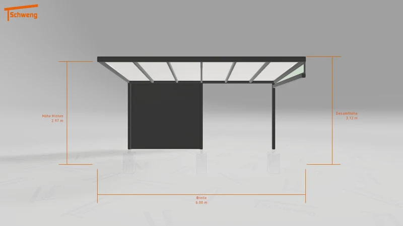 #CH Schweng Pultdachcarport S350 (ID g7pqjr) #MTG