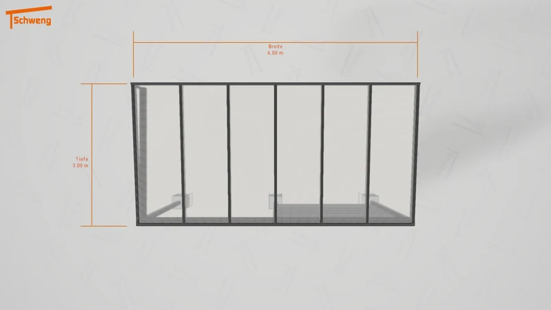 #CH Schweng Pultdachcarport S350 (ID g7pqjr) #MTG