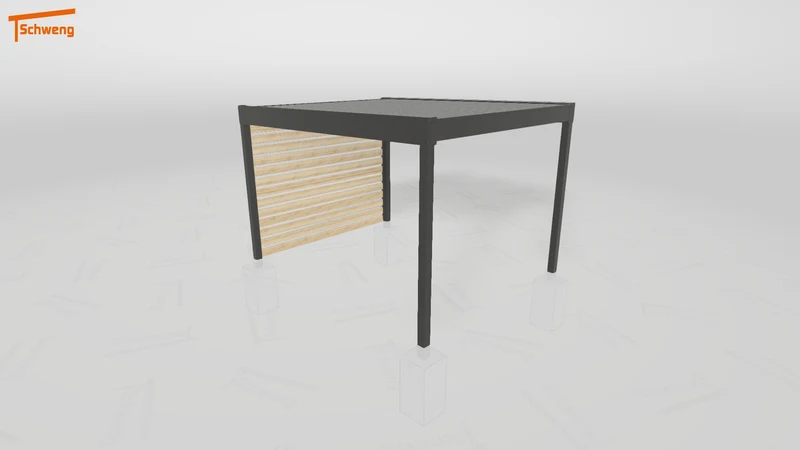 #DE Schweng Flachdachcarport C600 (ID 857dqx) #MTG