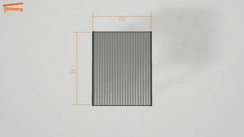 #DE Schweng Flachdachcarport C600 (ID 857dqx) #MTG