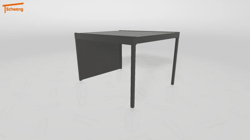 #DE Schweng Flachdachcarport C600 (ID 2qbj37) #MTG