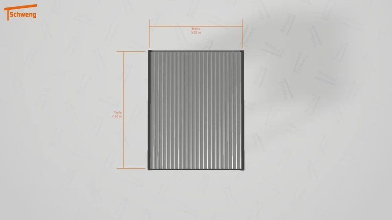 #DE Schweng Flachdachcarport C600 (ID 2qbj37) #MTG