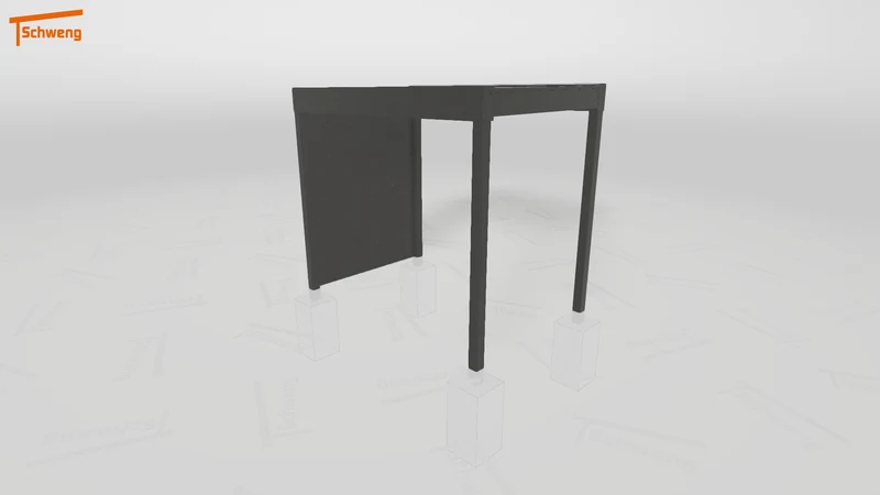 #DE Schweng Flachdachcarport C600 (ID dvz5rx) #MTG