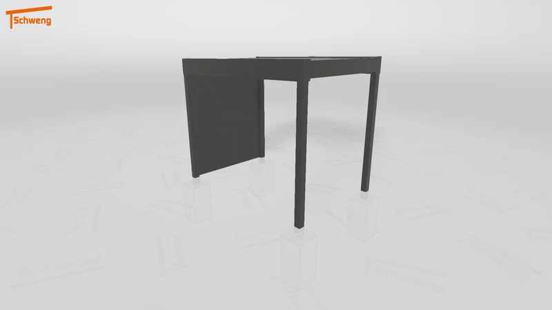 #DE Schweng Flachdachcarport C600 (ID rjrwdn) #MTG