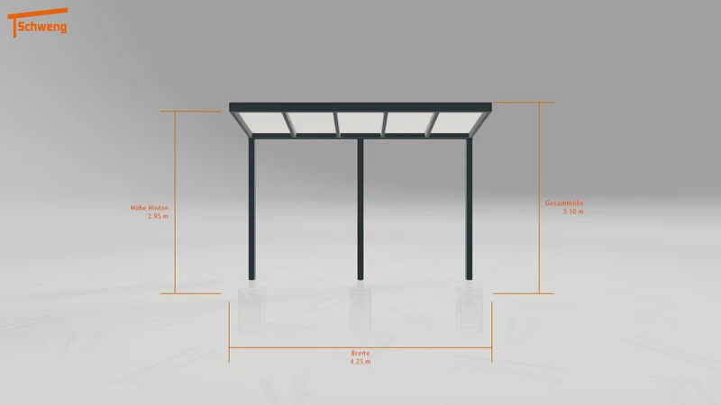 #DE Schweng Terrassenüberdachung S350 (ID jjrz4m)