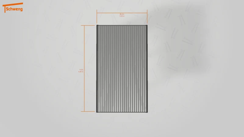 #DE Schweng Flachdachcarport C600 (ID 5m9nx3) #MTG