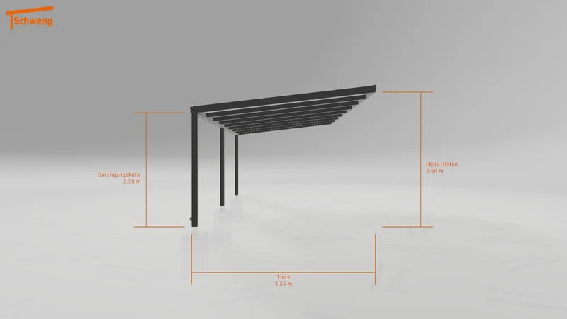 #DE Schweng Terrassenüberdachung S350 (ID zbxjx5)