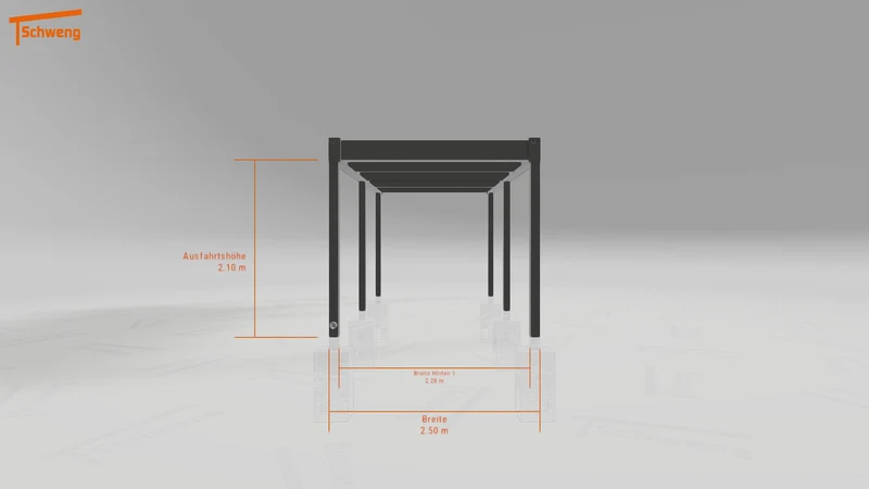 #DE Schweng Flachdachcarport C600 (ID k2rp3k) #MTG
