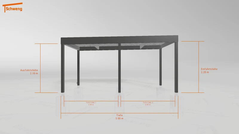 #DE Schweng Flachdachcarport C600 (ID k2rp3k) #MTG