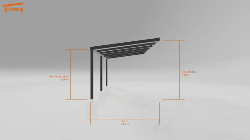 #DE Schweng Pultdachcarport S350 (ID v49xdy) #MTG