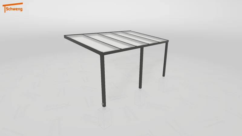 #DE Schweng Pultdachcarport S350 (ID zbxz4z) #MTG
