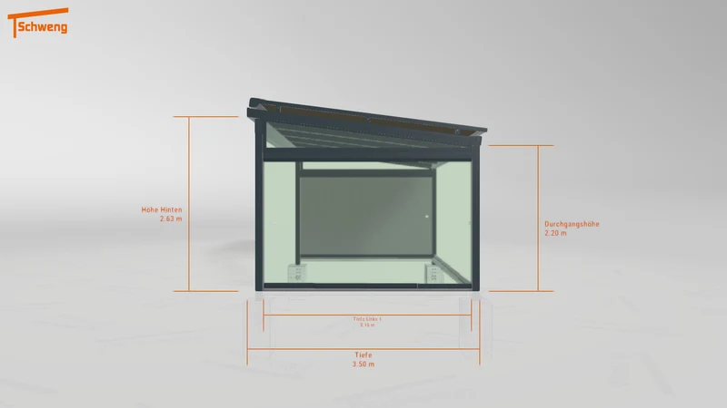 #DE Schweng Terrassenüberdachung S400 (ID g7pm24)