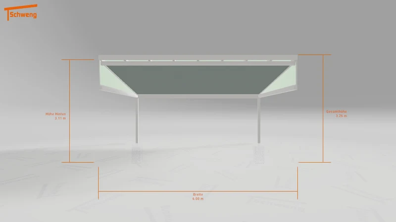 #DE Schweng Terrassenüberdachung S400 (ID 2qbwyv)