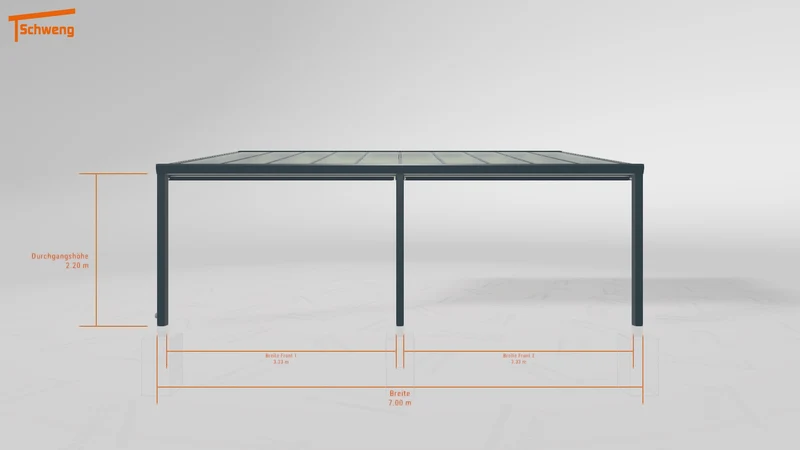 #DE Schweng Terrassenüberdachung S400 (ID qd25xp)