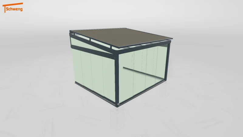 #DE Schweng Terrassenüberdachung S400 (ID zbxpww)