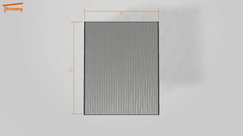 #DE Schweng Flachdachcarport C600+ (ID 9wx9m8)